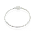 Pulseira Banho de Prata - Modelo Trabalhada