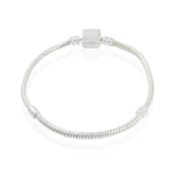 Pulseira Banho de Prata - Modelo Trabalhada