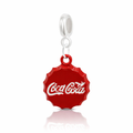 Berloque Tampinha Coca-Cola Vermelha
