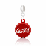 Berloque Tampinha Coca-Cola Vermelha