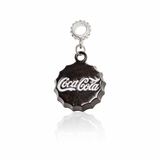 Berloque Tampinha Coca-Cola Preto