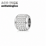 Berloque Esfera Cravejada