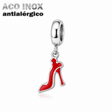Berloque Salto Vermelho