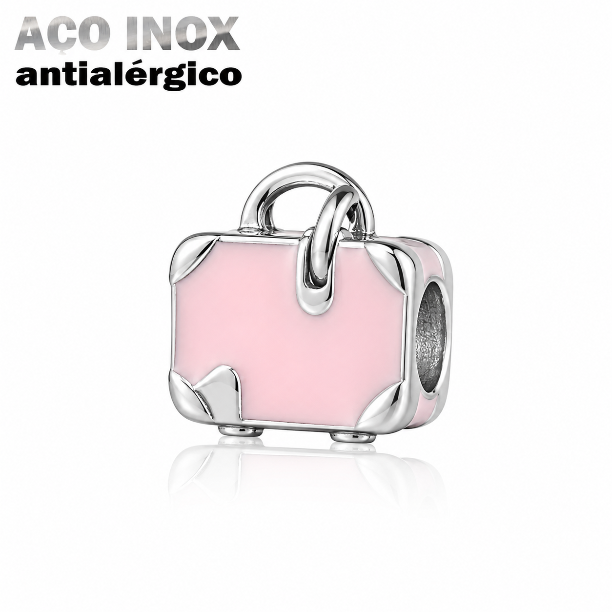 Berloque Mala Rosa