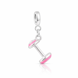 Berloque Halter Rosa